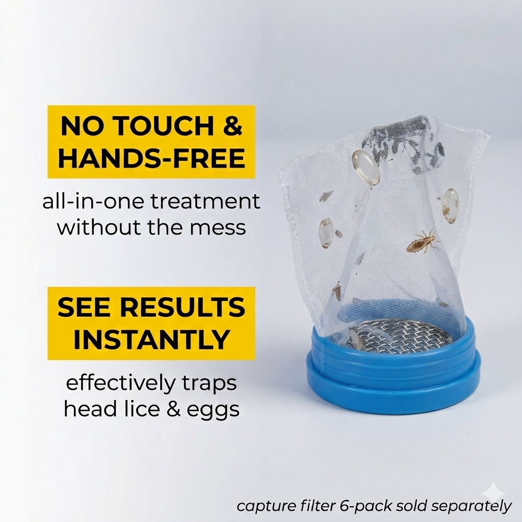 Electrical Chemical Free Head Lice Treatment Removal Comb